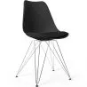 Chaise de Salle à Manger avec Coussin - Design Scandinave et Pieds en Métal - Skögur image 9