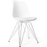 Chaise de Salle à Manger avec Coussin - Design Scandinave et Pieds en Métal - Skögur image 9
