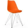 Chaise de Salle à Manger avec Coussin - Design Scandinave et Pieds en Métal - Skögur image 9