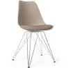 Chaise de Salle à Manger avec Coussin - Design Scandinave et Pieds en Métal - Skögur image 9
