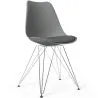 Chaise de Salle à Manger avec Coussin - Design Scandinave et Pieds en Métal - Skögur image 9
