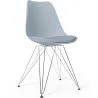 Chaise de Salle à Manger avec Coussin - Design Scandinave et Pieds en Métal - Skögur image 9