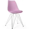 Chaise de Salle à Manger avec Coussin - Design Scandinave et Pieds en Métal - Skögur image 9