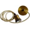 Câble de lampe suspendue doré vieilli avec hauteur réglable - Berrey image 9