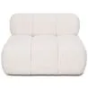 Fauteuil Rembourré En Tissu Bouclé - Compatible Avec Le Canapé Modulaire Bianca image 9