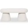 Banc Style Moderne Rembourré En Tissu Bouclé - Kurt image 9