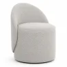 Tabouret Bas Rond – Siège Rembourré avec Dossier – Yaby image 9