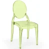 Chaise de Salle à Manger Transparente - Style Victoria  image 9