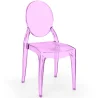 Chaise de Salle à Manger Transparente - Style Victoria  image 9