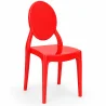Chaise de Salle à Manger Transparente - Style Victoria  image 9