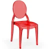 Chaise de Salle à Manger Transparente - Style Victoria  image 9