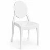 Chaise de Salle à Manger Transparente - Style Victoria  image 9