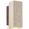 Applique murale – Applique murale en bois et travertin – Violette image 9