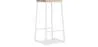 Tabouret design industriel - bois et métal - 76cm - Big Boy image 9