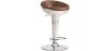 Tabouret rond en métal - style aviateur - 70 cm - Aviator image 9