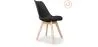 Lot de 2 Chaises Denisse avec coussin Design scandinave - Mat image 9