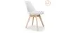 Lot de 2 Chaises Denisse avec coussin Design scandinave - Mat image 9