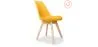 Lot de 2 Chaises Denisse avec coussin Design scandinave - Mat image 9