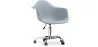 Chaise de bureau avec accoudoirs - Chaise de bureau à roulettes - Weston image 9
