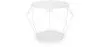 Table d'appoint - Design industriel - Métal - Diamond image 9