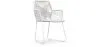 Chaise d'extérieur avec accoudoirs - Chaise de jardin - Multicolore - Frony image 9