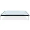 Table basse carrée - Verre - 120 cm - Kart image 9
