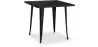 Table à manger carrée design industriel - Stylix image 9