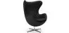 Fauteuil avec Accoudoirs - Revêtu de Similicuir - Design Oeuf - Brave image 9