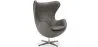 Fauteuil avec Accoudoirs - Revêtu de Similicuir - Design Oeuf - Brave image 9