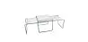 Pack de 2 tables basses empilables - bois et acier - Lacky image 9