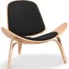 Fauteuil design - Fauteuil scandinave - Revêtement en tissu - Lucy image 9
