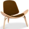 Fauteuil design - Fauteuil scandinave - Revêtement en tissu - Lucy image 9