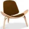 Fauteuil design - Fauteuil scandinave - Revêtement en tissu - Lucy image 9