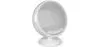  Fauteuil design boule - Tissu rembourré - Batton image 9