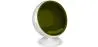  Fauteuil design boule - Tissu rembourré - Batton image 9