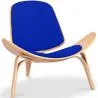 Fauteuil design - Fauteuil scandinave - Revêtement en tissu - Lucy image 9