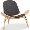 Fauteuil design - Fauteuil scandinave - Revêtement en tissu - Lucy image 9