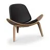 Fauteuil design - Fauteuil scandinave - Revêtement en similicuir - Lucy image 9