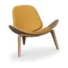 Fauteuil design - Fauteuil scandinave - Revêtement en similicuir - Lucy image 9