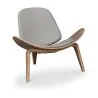 Fauteuil design - Fauteuil scandinave - Revêtement en similicuir - Lucy image 9