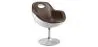 Fauteuil pivotant de design aviateur - Tapissé en PU image 9