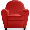 Fauteuil avec Accoudoirs - Revêtu de Similicuir - Club image 9