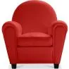  Fauteuil avec Accoudoirs - Revêtu de Similicuir - Club image 9