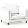 Fauteuil avec Accoudoirs - Revêtu de Cuir - Mattathais image 9