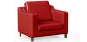 Fauteuil avec Accoudoirs - Revêtu de Cuir - Mattathais image 9