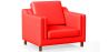 Fauteuil avec Accoudoirs - Revêtu de Cuir - Mattathais image 9