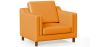 Fauteuil avec Accoudoirs - Revêtu de Cuir - Mattathais image 9