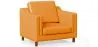 Fauteuil avec Accoudoirs - Revêtu de Cuir - Mattathais image 9