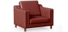 Fauteuil avec Accoudoirs - Revêtu de Cuir - Mattathais image 9