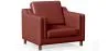 Fauteuil avec Accoudoirs - Revêtu de Cuir - Mattathais image 9